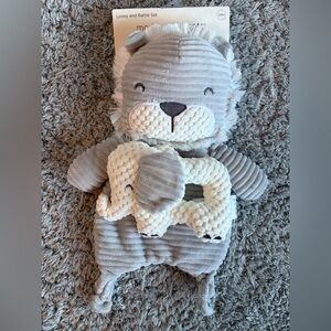 Modern Moments by Gerber | Baby Lovie & Rattle Toys, 2-Piece Set NWT
